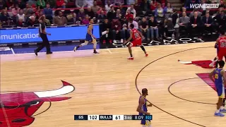 Klay Thompson with 14 3-pointers vs. Chicago Bulls