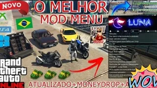 NEW* MONEY DROP GTA5 ONLINE 🔥 MENU COMPLETO PARA GTA5 DINHEIRO CARROS , PODER FULL  ATUALIZADO 2024🔥