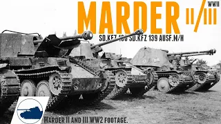 New Marder II and III WW2 footage.