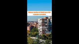 Mejores barrios de Madrid para vivir a precios razonables