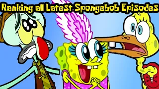 Worst to Best Latest Spongebob Episodes