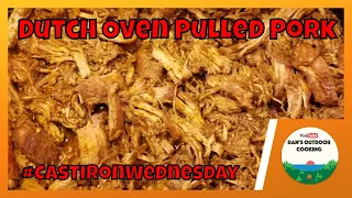 Dutch Oven Pulled Pork  - Cast Iron Wednesday