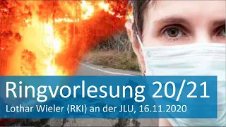 Ringvorlesung des Präsidenten 2020/21: Prof. Lothar H. Wieler zur Rolle des RKI in der Pandemie