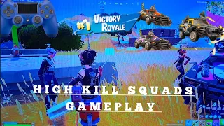 Fortnite high kill Squads