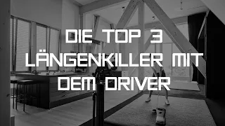 Die Top 3 Längenk*ller beim Driver: Was raubt Spielern am meisten Länge vom Tee?