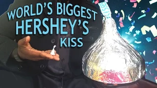 GIANT HERSHEY'S KISS Candy Bar How To Cook That Ann Reardon