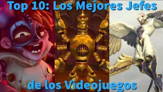 Top 10 - Los MEJORES Jefes de los Videojuegos