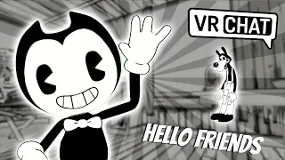 Bendy Bullies Boris In VRCHAT! (Funny Voice Trolling Moments)