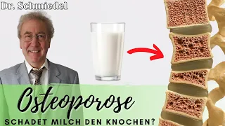 Dr. Schmiedel: Nährstoffe bei Osteoporose 🦴 Magnesium wichtiger als Kalzium? Ist Milch schädlich?