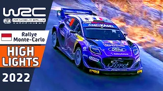 WRC Rally Highlights : Results of WRC Rallye Monte-Carlo 2022