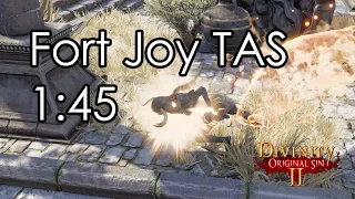 DOS2:DE - Fort Joy Completed in Under 2 Minutes (TAS)