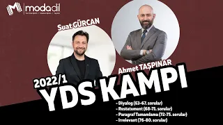 2022/1 YDS KAMPI 3.GÜN CANLI YAYIN !