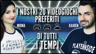 I NOSTRI 20 VIDEOGIOCHI PREFERITI DI SEMPRE (PLAYERINSIDE)