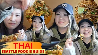BEST PAD THAI EVER! - ONE OF THE TOP RESTAURANTS TO VISIT IN SEATTLE, WASHINGTON - SEATTLE VLOG