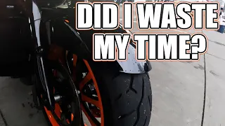 I Tested the Fat Tire on My Harley... You Won't Believe What Happened Next!