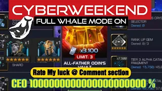 Cyberweekend Openings | CE0 10000000000000000000000 % | Once in a Lifetime Luck |