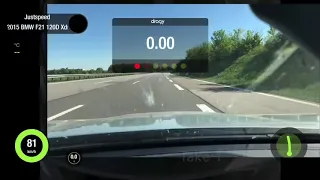 BMW F21 120d xdrive stage 1 237hp 475nm Acceleration 0-100 km/h 100-200 km/h dragy GPS