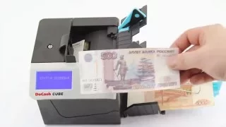 Видеообзор портативного счетчика банкнот DoCash CUBE
