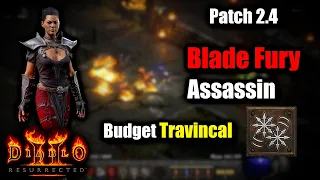 Budget Blade Fury Assassin Build - the Bladesin finally viable now? - Patch 2.4 Diablo 2 Resurrected
