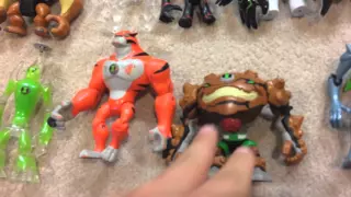 Ben 10 alien character figures Reboot