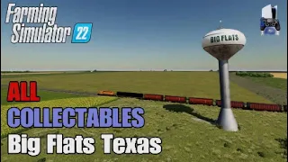 FS22 Big Flats Texas | Earn extra money | All 100 Collectables