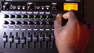 Tascam DP-03SD mixing demonstration