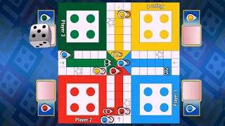 Ludo king game /in 4 players Ludo game play match #08 @Ludo555