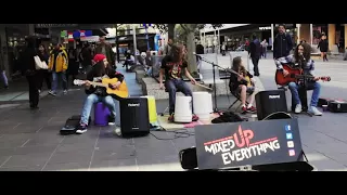 Come As You Are - Nirvana Cover Performed By MixedUpEverything (@ Bourke St Mall)