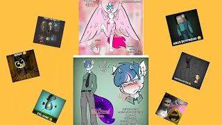 kitty channel afnan ocs + old drawings from her brother (credit kitty channel afnan)