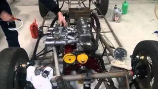 TVR Grantura MK2A 1961 FIA Appendix K engine first run