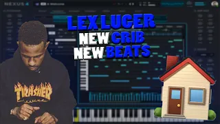 Lex Luger Making Beats At His New House 🏠