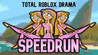 SPEEDRUN AS PAJAMA LIBBY (TOTAL ROBLOX DRAMA) DID I WIN!?😭