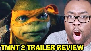 NINJA TURTLES 2 Movie Trailer Review  : Black Nerd