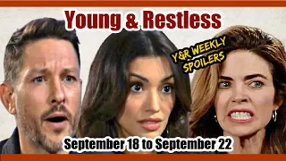 Young and The Restless Weekly Spoilers September 18 to September 22, 2023 #yr