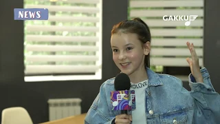 Daneliya Tuleshova - interview for GAKKU TV about "Mama" song