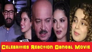 Top Celebrities Reaction On Dangal Movie | Salman Khan,Alia Bhatt, Rajkumar Hirani, Kangana Ranaut