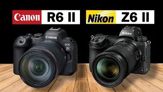 Canon R6 II Vs Nikon Z6 II | Canon EOS R6 Mark II Announced