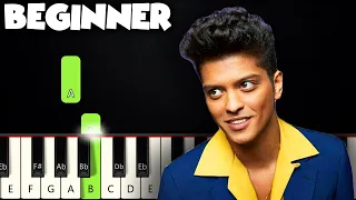 Count On Me - Bruno Mars | BEGINNER PIANO TUTORIAL + SHEET MUSIC by Betacustic