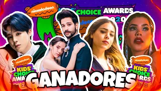 🏆GANADORES DE LOS KIDS' CHOICE AWARDS MÉXICO 2020🏆