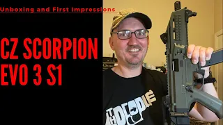 CZ Scorpion EVO 3 S1 - Unboxing and First Impressions (2021)
