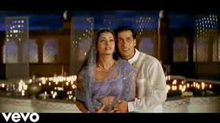 Chand Chhupa Badal Mein 4K Video Song | Salman Khan, Aishwarya Rai | Udit Narayan, Alka Yagnik