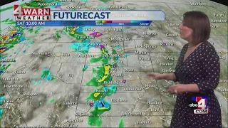 More wet weather expected this weekend