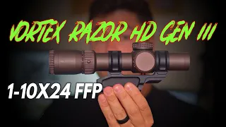 Vortex Razor HD 1 to 10