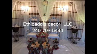 Ethiopian and Eritrean Traditional decor.