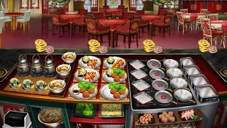 Cooking Fever - Chinese Restaurant Level 40 🍤🍚 (3 Stars/Orders Memorized)