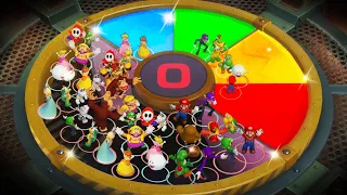 Super Mario Party MiniGames - Mario Vs Yoshi Vs Bowser Vs Bowser Jr (Master Difficulty)