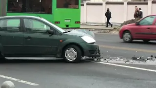 ДТП в Гродно стало причиной заторов у Старого моста