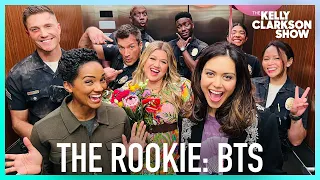 Behind The Scenes: Kelly Clarkson's Cameo On 'The Rookie'