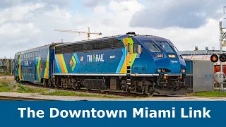 A Taste of Tri-Rail's New Livery and the Downtown Miami Link Train