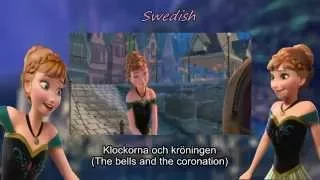 Frozen - "The Bells, The Coronation" (One Line Multilanguage) (47 Versions) w/ Sub + Trans